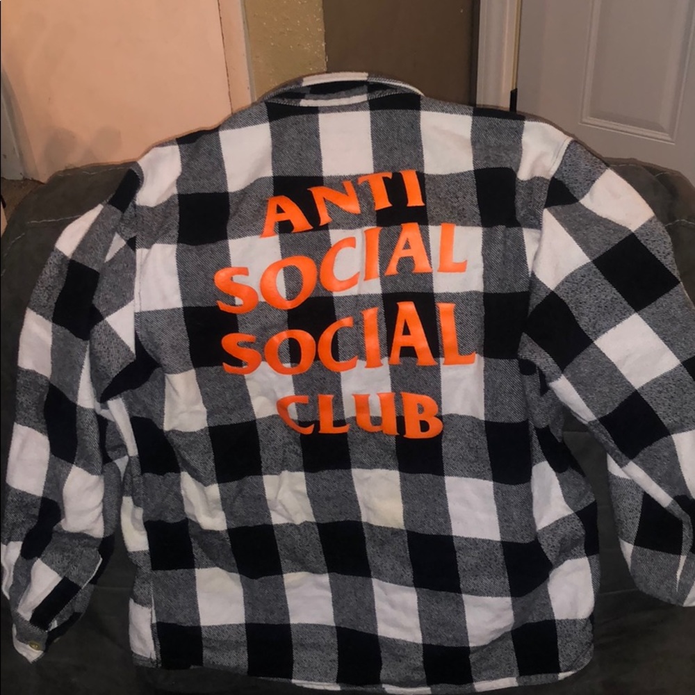 Anti Social Social Club flannel